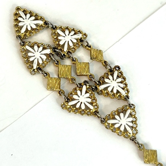 Lariat Style Vintage Art Deco Necklace 30” - Picture 6 of 7